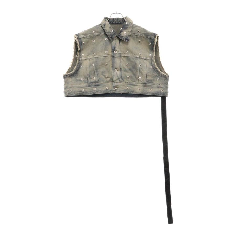 DRKSHDW（ダークシャドウ） Cropped Jacket スタッズ装飾 クロップド