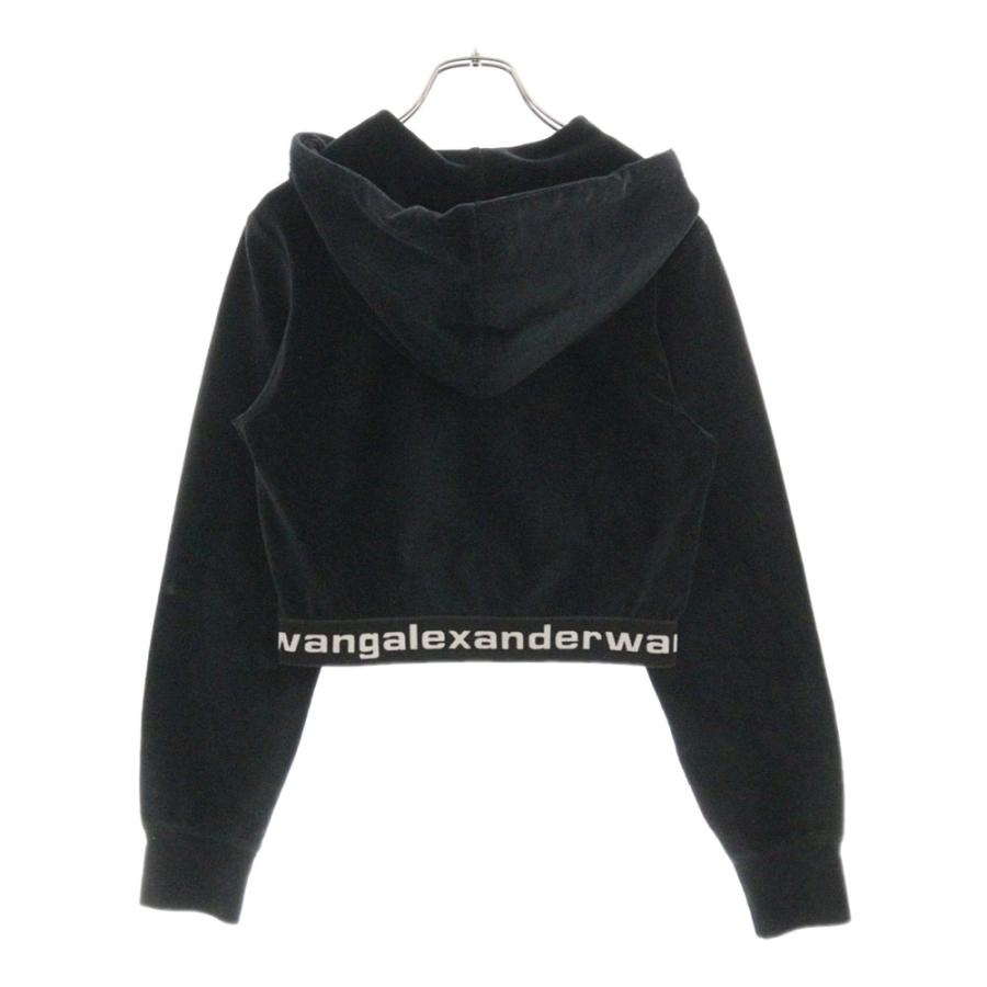 alexanderwang（アレキサンダー・ワン） Cropped Hoodie ベロア