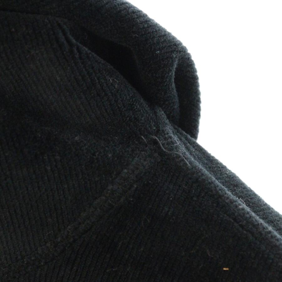 ALEXANDER WANG アレキサンダーワン Cropped Hoodie ベロアコーデュロイ プルオーバーパーカー フーディー ブラック レディース alexanderwang（アレキサンダー・ワン） Cropped Hoodie ベロア