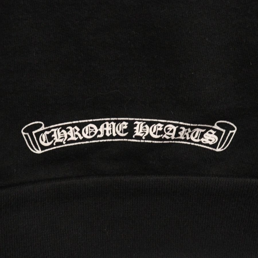 CHROME HEARTS クロムハーツ SWTSHRT PLVR ネックロゴプリント クルー  