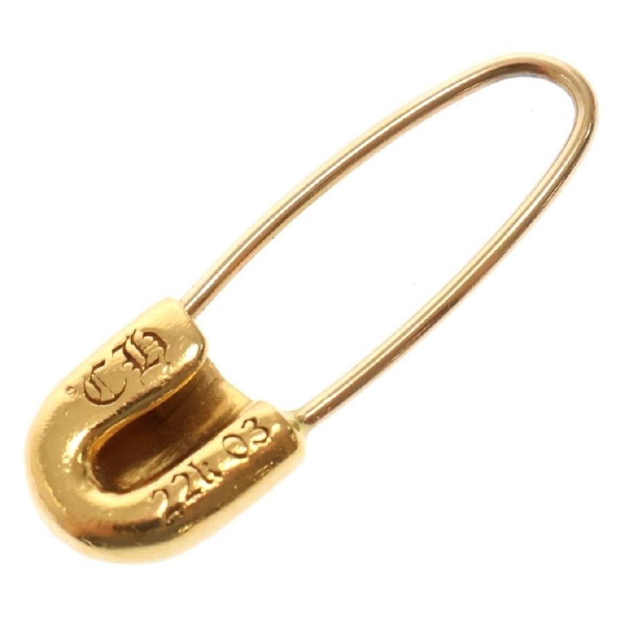 CHROME HEARTS（クロムハーツ） 22K ER SAFETY PIN CH PLS L AFTER