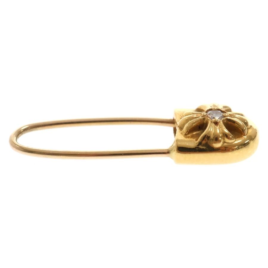 CHROME HEARTS（クロムハーツ） 22K ER SAFETY PIN CH PLS L AFTER