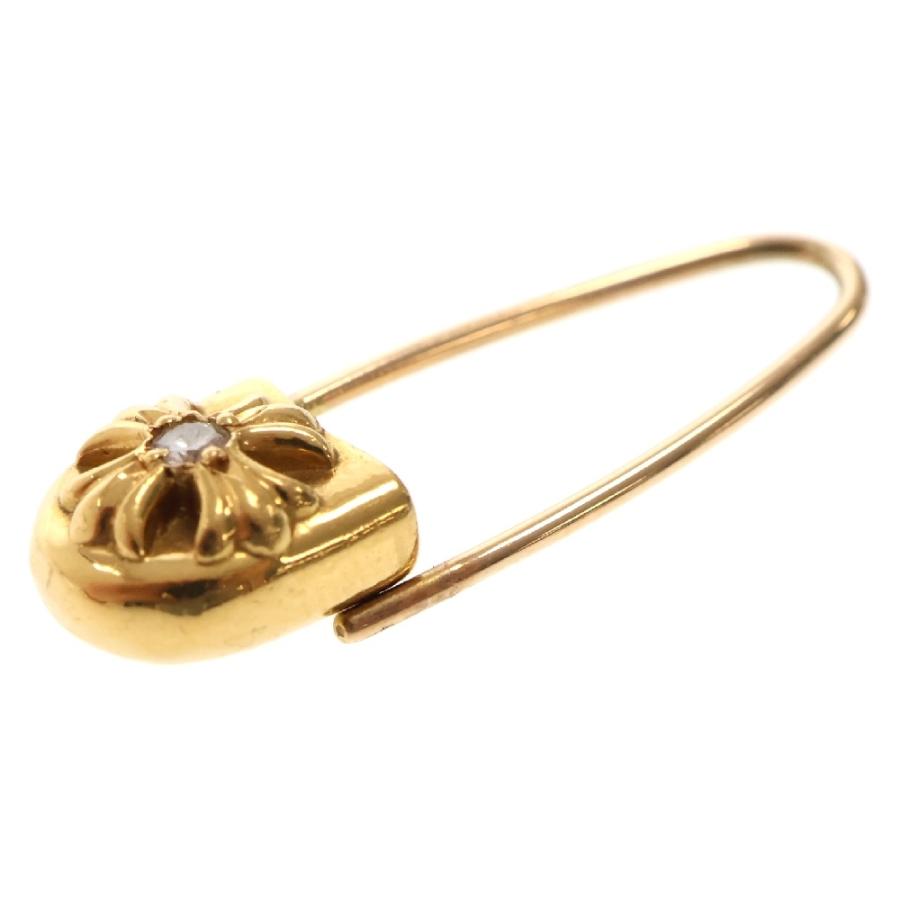CHROME HEARTS（クロムハーツ） 22K ER SAFETY PIN CH PLS L AFTER