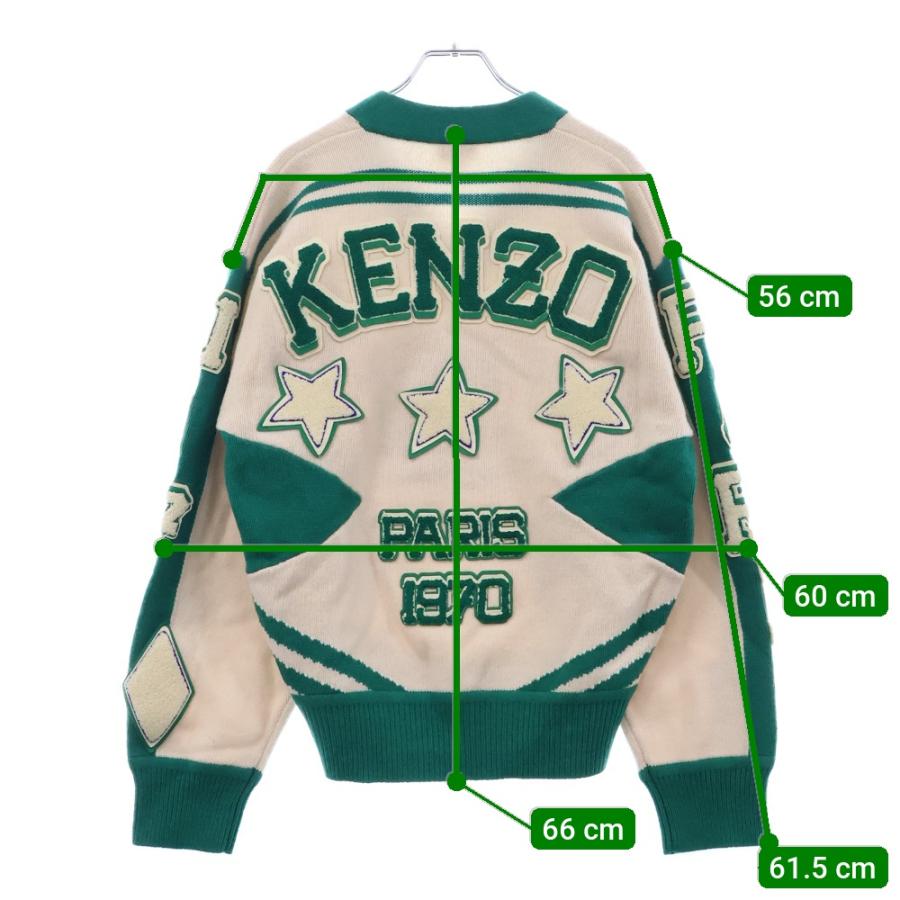 KENZO（ケンゾー） Varsity Merino Wool Knitwear バーシティ 刺繍