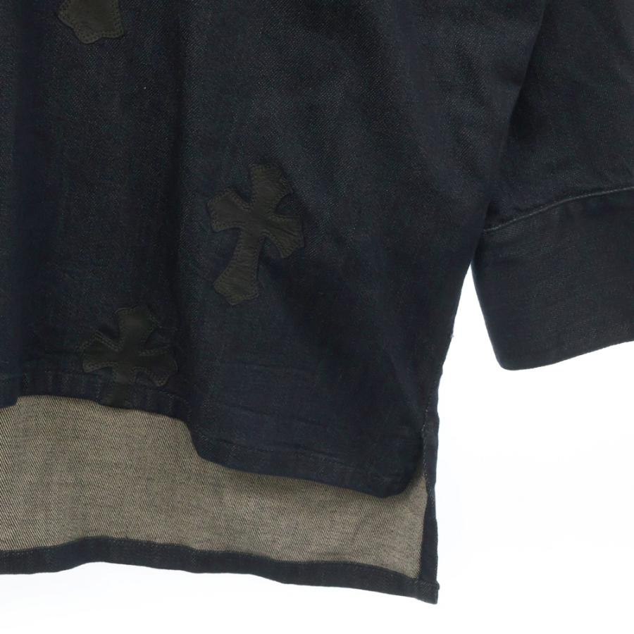 美品クロムハーツ MAHAL KITA クロスパッチ22枚 インディゴ Sサイズ 美品クロムハーツ MAHAL KITA クロスパッチ22枚 インディゴ Sサイズ