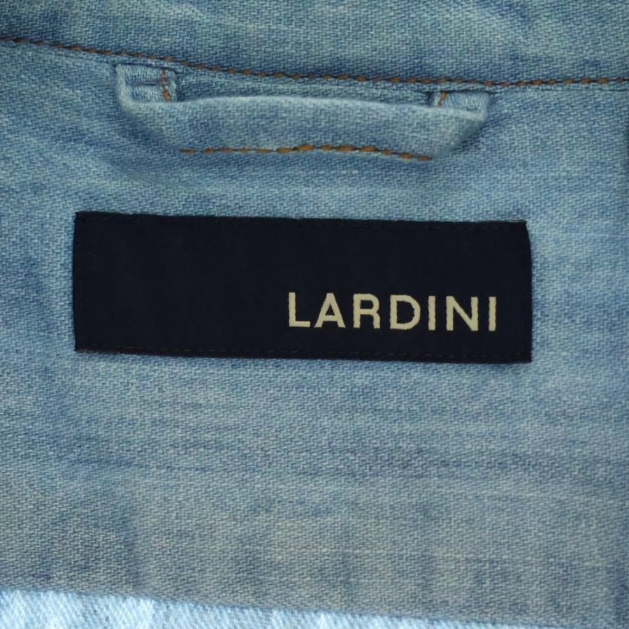 LARDINI テーラードジャケット デニムジャケット インディゴ 楽天市場】テーラードジャケット デニム デニムジャケット ノーカラー