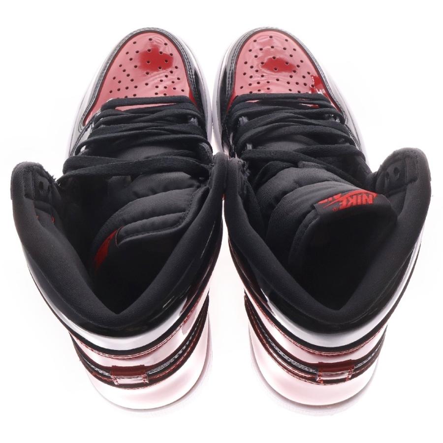NIKE ナイキ AIR JORDAN1 HIGH OG PATENT BRED エアジョーダン1  