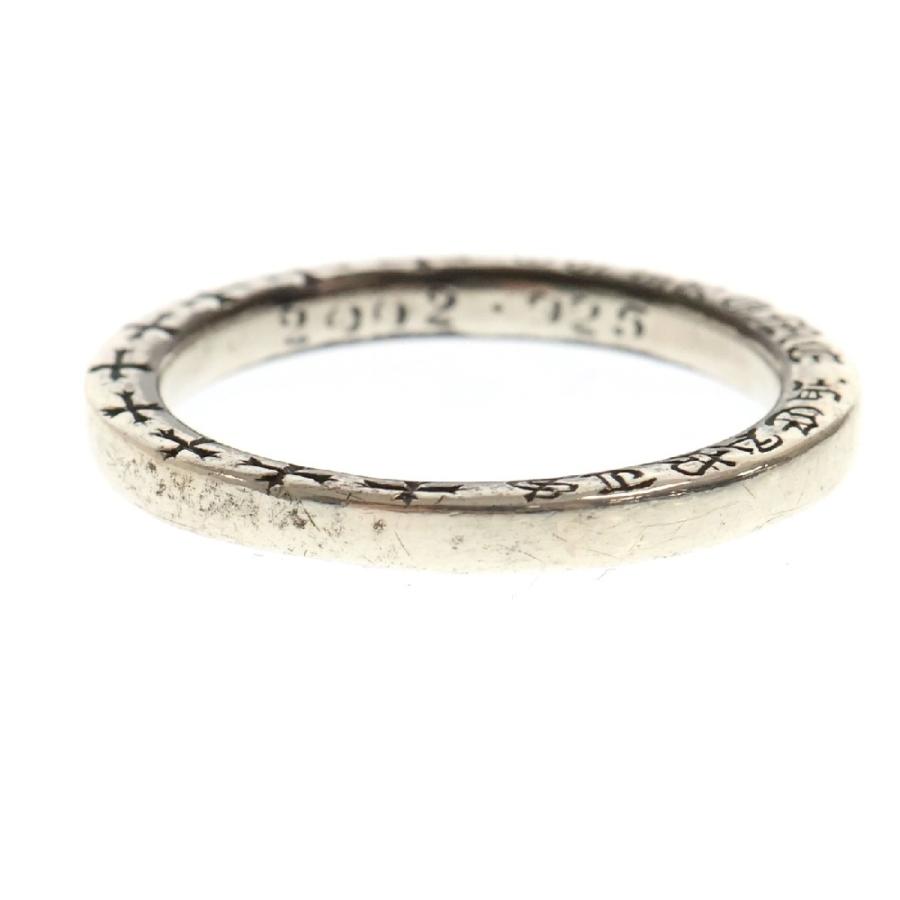 クロムハーツ NTFL 8号 シルバーリング CHROME HEARTS クロムハーツ リング NTFL W サイズ:5号 wダガー