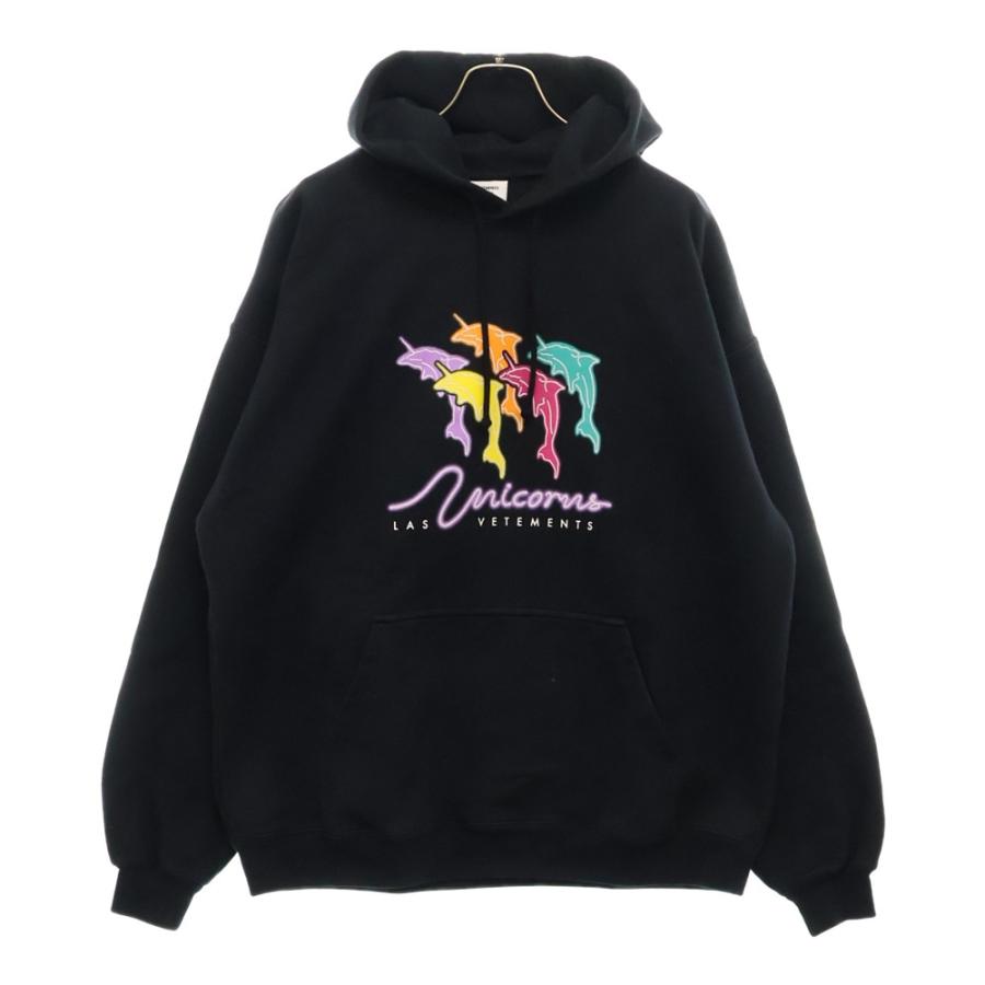 VETEMENTS（ヴェトモン） 22AW DOLPHIN-UNICORN HOODIE ドルフィン