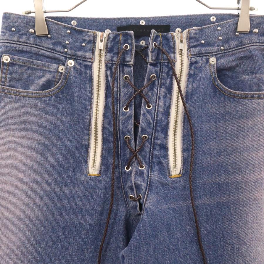 JUN NAKAYAMA / ウェスタンスタッズデニム/ボトム/28/コットン/IDG/JN-FW24-028// JUN/NAKAYAMA ジュンナカヤマ 24AW WESTERN STUDS DENIM PANTS