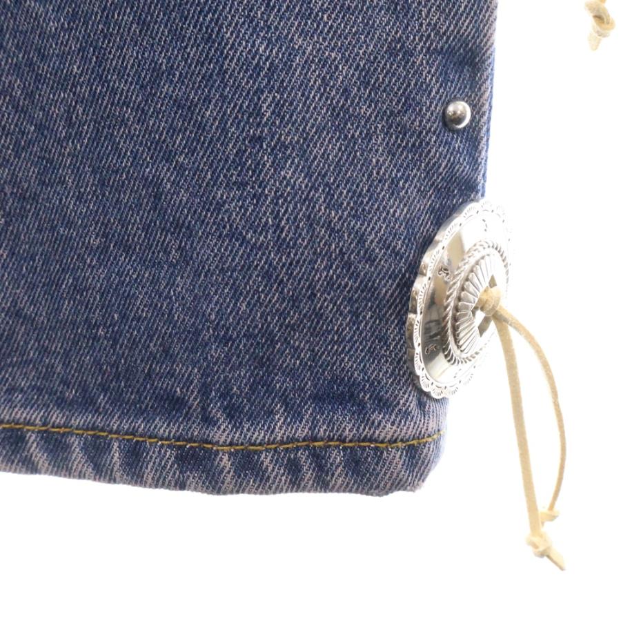 JUN/NAKAYAMA ジュンナカヤマ 24AW WESTERN STUDS DENIM PANTS