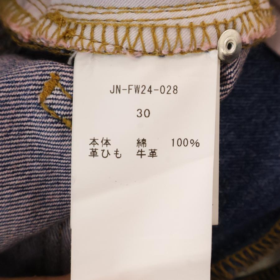 JUN/NAKAYAMA ジュンナカヤマ 24AW WESTERN STUDS DENIM PANTS  