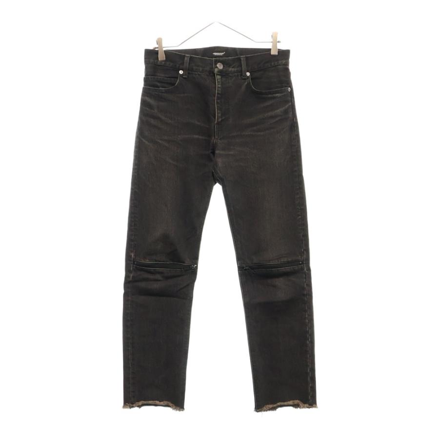 UNDERCOVER（アンダーカバー） 23SS ニージップデザイン スリム デニム 