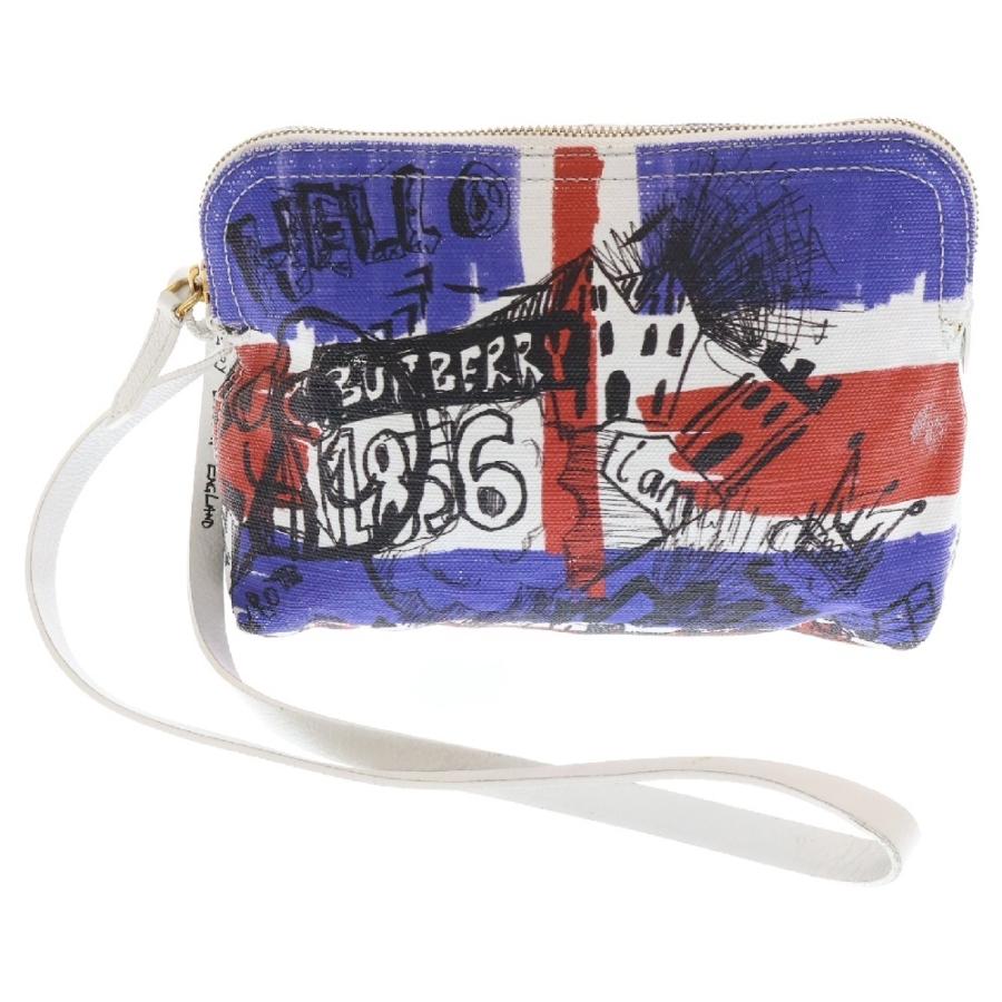 BURBERRY（バーバリー） Doodle Print Pouch ドゥードル マルチカラー