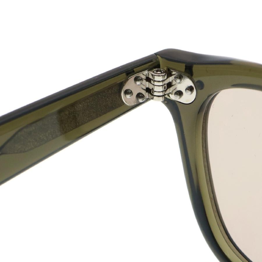 MAISON OPTICAL MO-1027 サングラス ブラウン MAISON OPTICAL ウェリントン クリアフレーム サングラス アイウェア