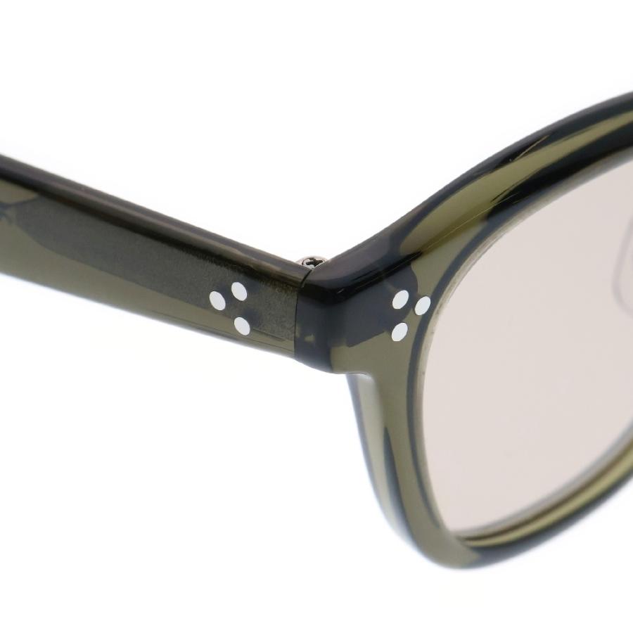 MAISON OPTICAL MO-1027 サングラス ブラウン MAISON OPTICAL ウェリントン クリアフレーム サングラス アイウェア