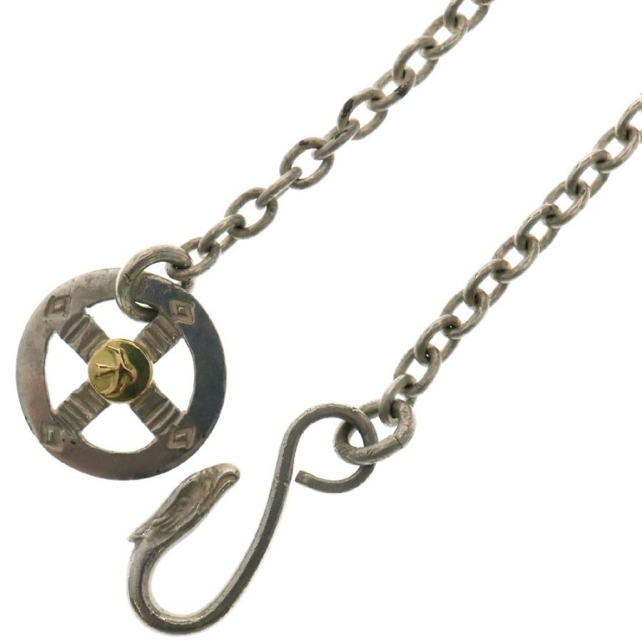 goro's（ゴローズ） メタル付きホイール細丸チェーン ネックレス