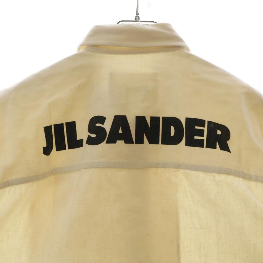 JIL SANDER（ジルサンダー） MALFILE SELVEDGE CANVAS バックロゴ 半袖