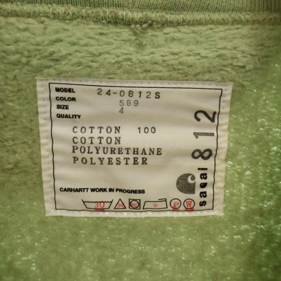 sacai（サカイ） 24SS ×Carhartt Isetan Exclusive Hoodie カーハート