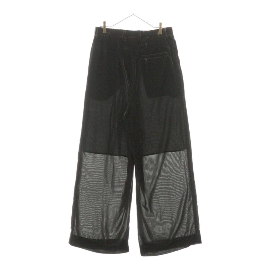 MASU エムエーエスユー 24AW VELVET WIDE TROUSERS ベルベット ワイル