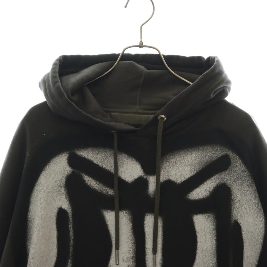 ジバンシィ サイズ:S  BMJ0DY3Y69 ドッグプリントプルオーバーパーカー 中古 OM10 GIVENCHY（ジバンシィ） ドッグプリント プルオーバーパーカー