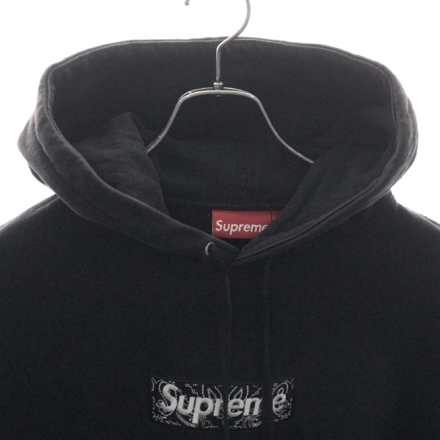 シュプリーム 19AW Bandana Box Logo Hooded Sweatshirt バンダナ  
