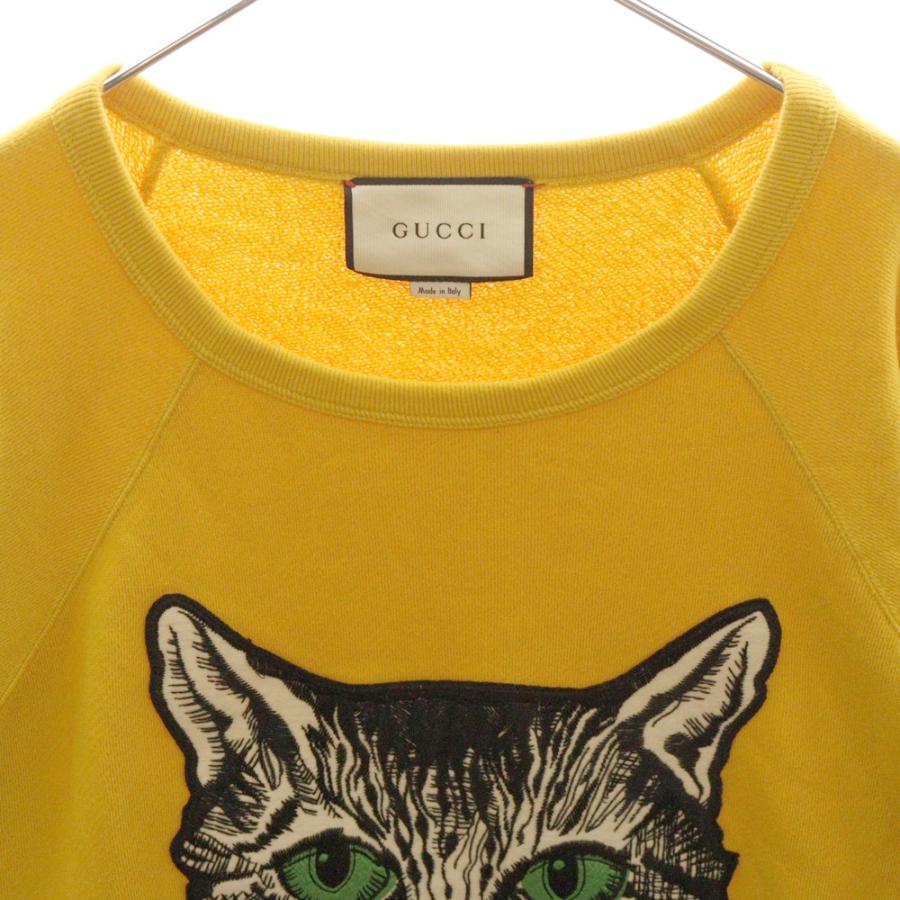 GUCCI（グッチ） 18SS Mystic Cat Sweatshirt キャット刺繍 クルー