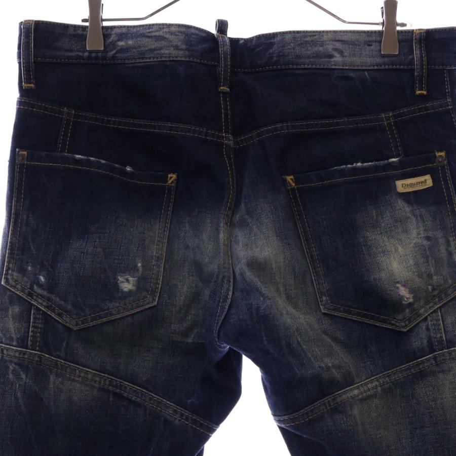 DSQUARED2（ディースクエアード） 14AW Tidy Biker Jean ダメージ加工