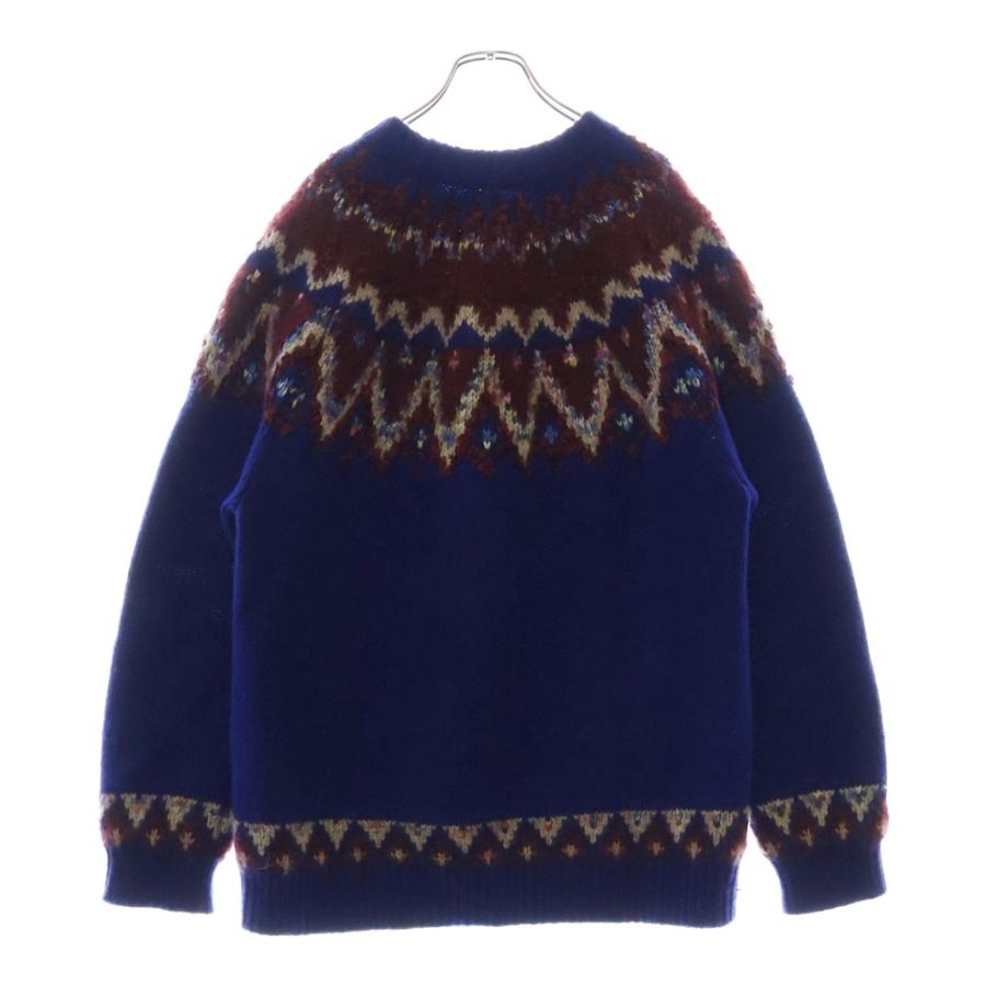 Coohem（コーヘン） NORDIC KNIT PULLOVER モヘヤノルディック クルー