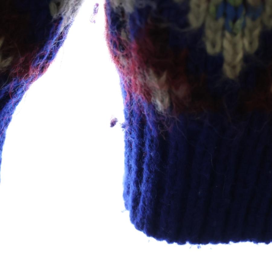 Coohem（コーヘン） NORDIC KNIT PULLOVER モヘヤノルディック クルー
