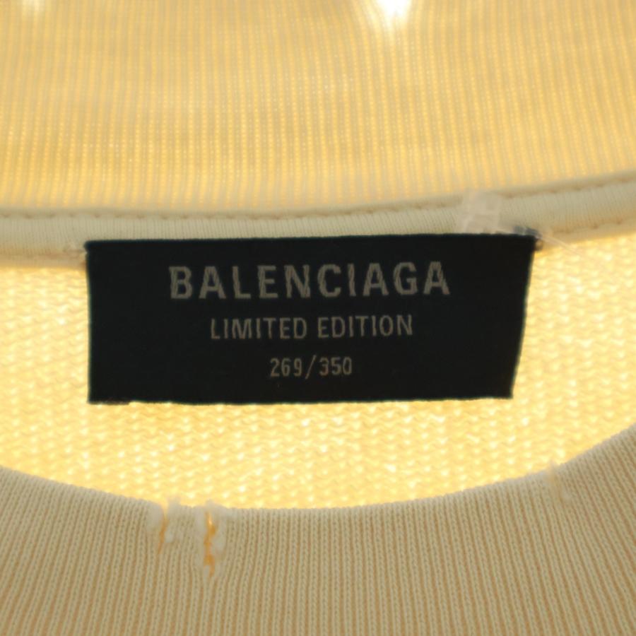 balenciaga バレンシアガ　クルーネック　スウェット　スモールロゴ BALENCIAGA バレンシアガ REGULAR CREWNECK SWEAT SHIRTS