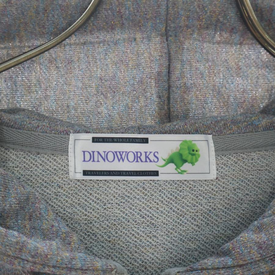 【新品】Dinoworks Poris Hoodie ラメ生地バージョンGRAY 新品】Dinoworks Poris Hoodie ラメ生地バージョンGRAY - メルカリ
