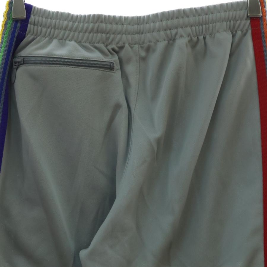 Needles（ニードルス） Track Pants ロゴ刺繍トラックパンツ グレー