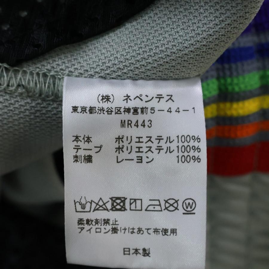 Needles（ニードルス） Track Pants ロゴ刺繍トラックパンツ グレー