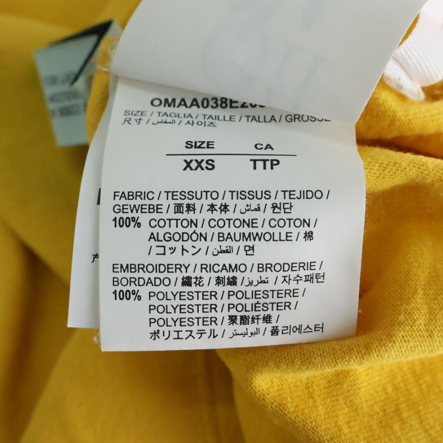 OFF-WHITE オフホワイト ロゴ刺繍 Tシャツ　Sサイズ Off-White NEW LOGO S/S T-SHIRT オフホワイト Tシャツ 半袖 (Off