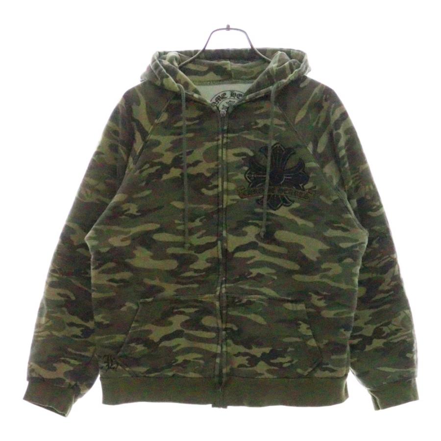 【アキ】CHROME HEARTS 裏地サーマルホースシュープリント迷彩 CHROME HEARTS（クロムハーツ） HORSESHOE HOODIE ホースシュー