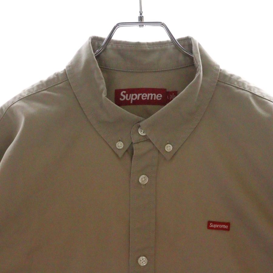 Supreme ベージュ 長袖シャツ M ボックスロゴミニ Supreme（シュプリーム） 24AW Small Box Shirt スモールボックスロゴ