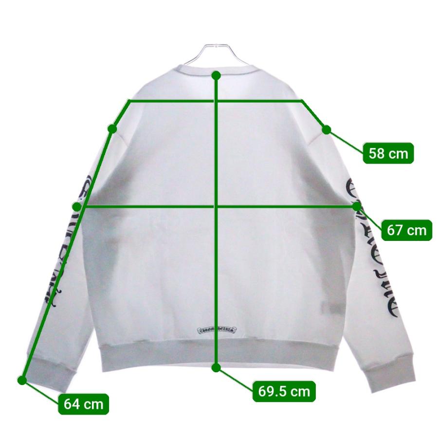 CHROME HEARTS（クロムハーツ） NECK LOGO PRINT SWEATSHIRT ネック