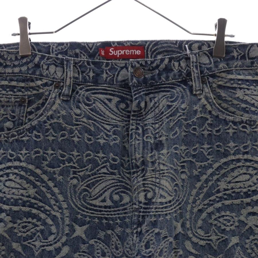 Supreme バンダナ柄 ストレートジーンズ Supreme Bandana Jacquard Baggy Jean (SS25) - $268
