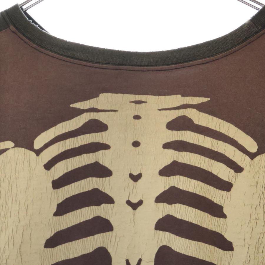 KAPITAL（キャピタル） 2 TONE BONE T-SHIRT ボーンプリント 半袖T
