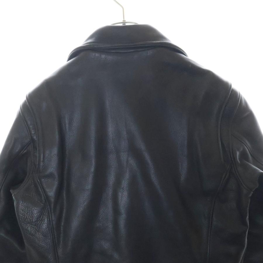 CHROME HEARTS（クロムハーツ） JJ DEAN ダガージップライダースレザー