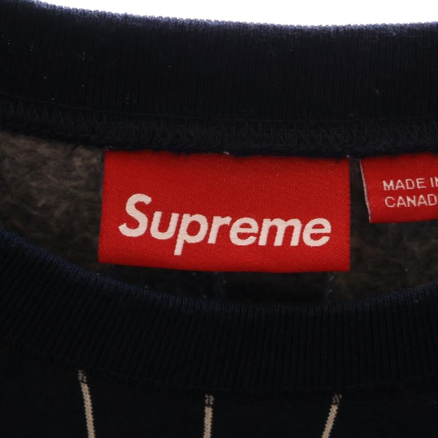 Supreme（シュプリーム） 24SS Pinstripe Crewneck ピンストライプ