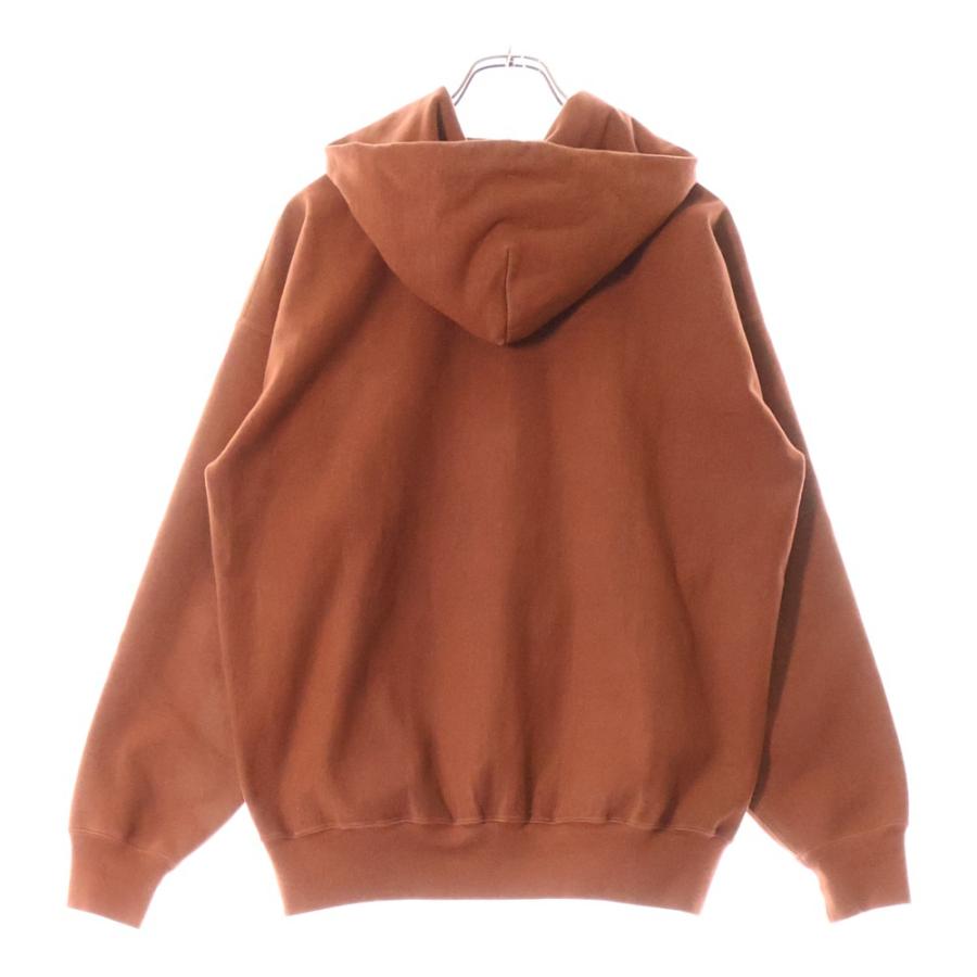 AURALEE オーラリー SUPER MILLED SWEAT ZIP PARKA ジップアップ