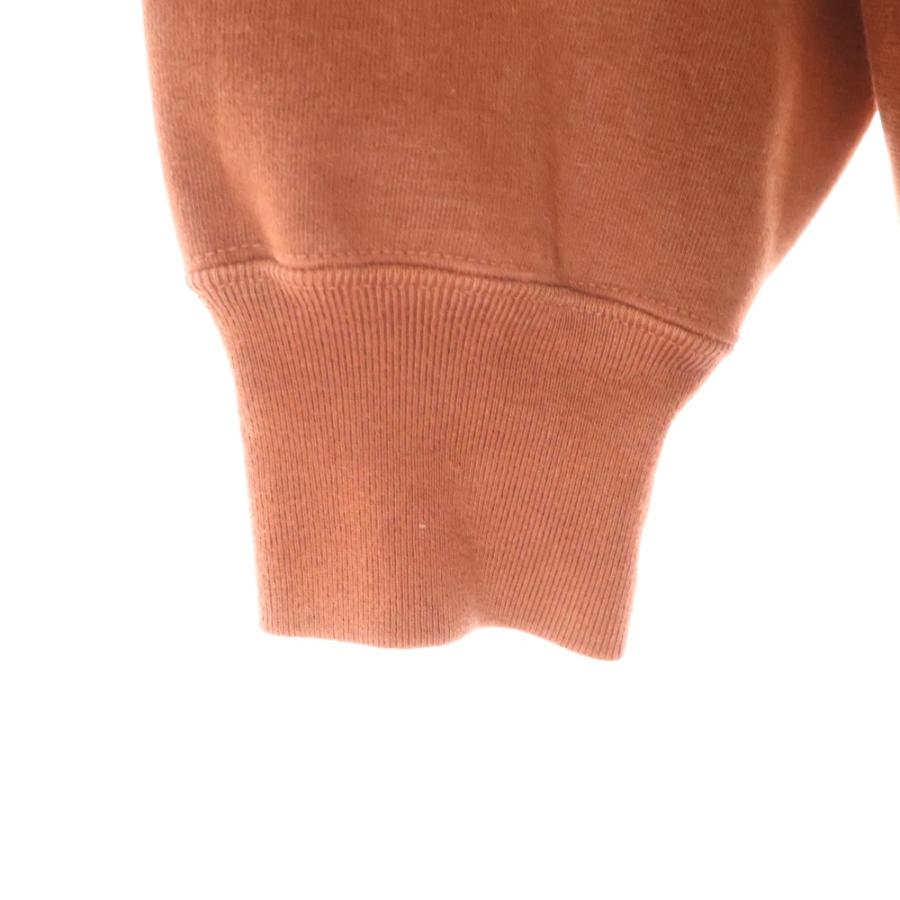 オーラリー 美品名作 SUPER MILLED SWEAT スウェット オレンジ 【公式