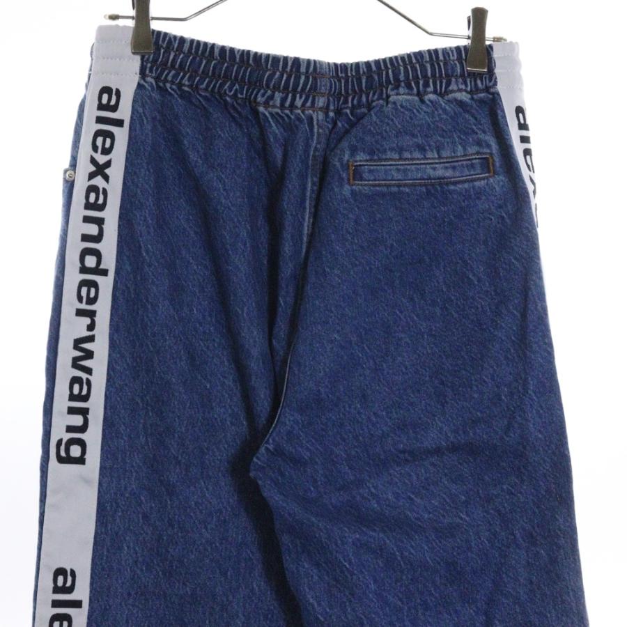 ALEXANDER WANG アレキサンダーワン Tape Logo Denim Pants テープロゴ 