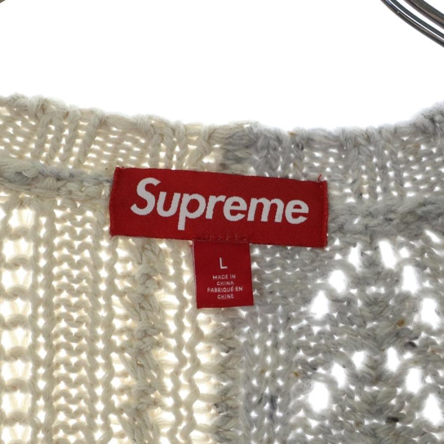 Supreme SUPREME シュプリーム 23AW Patchwork Cable Knit Cardigan 