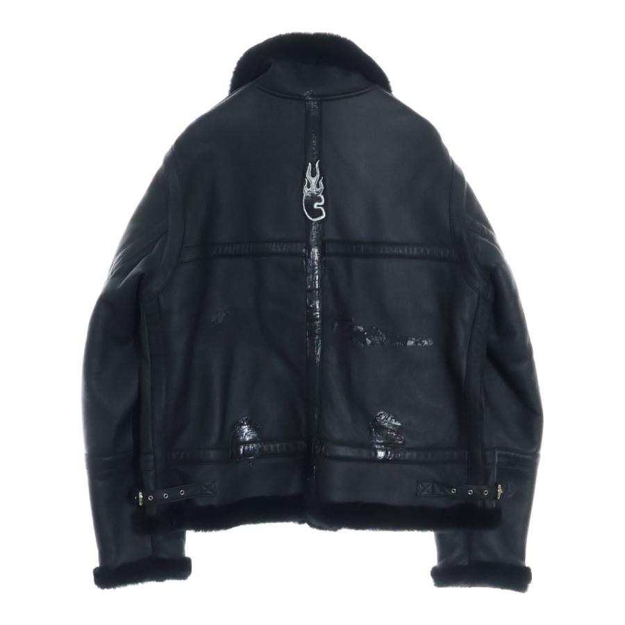 cvtvlist ジャケット cvtvlist カタリスト Logo Embroidery Shearling Jacket ロゴ刺繍