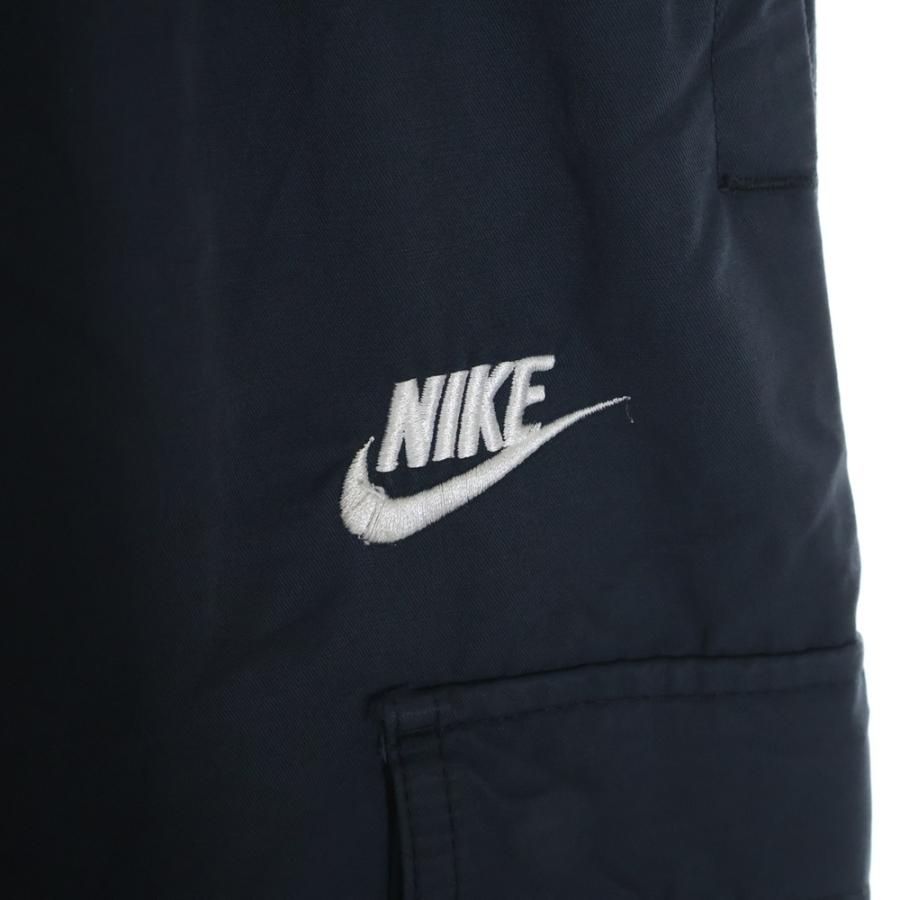 NIKE（ナイキ） Woven Cargo Pants ロゴ刺繍カーゴパンツ ネイビー