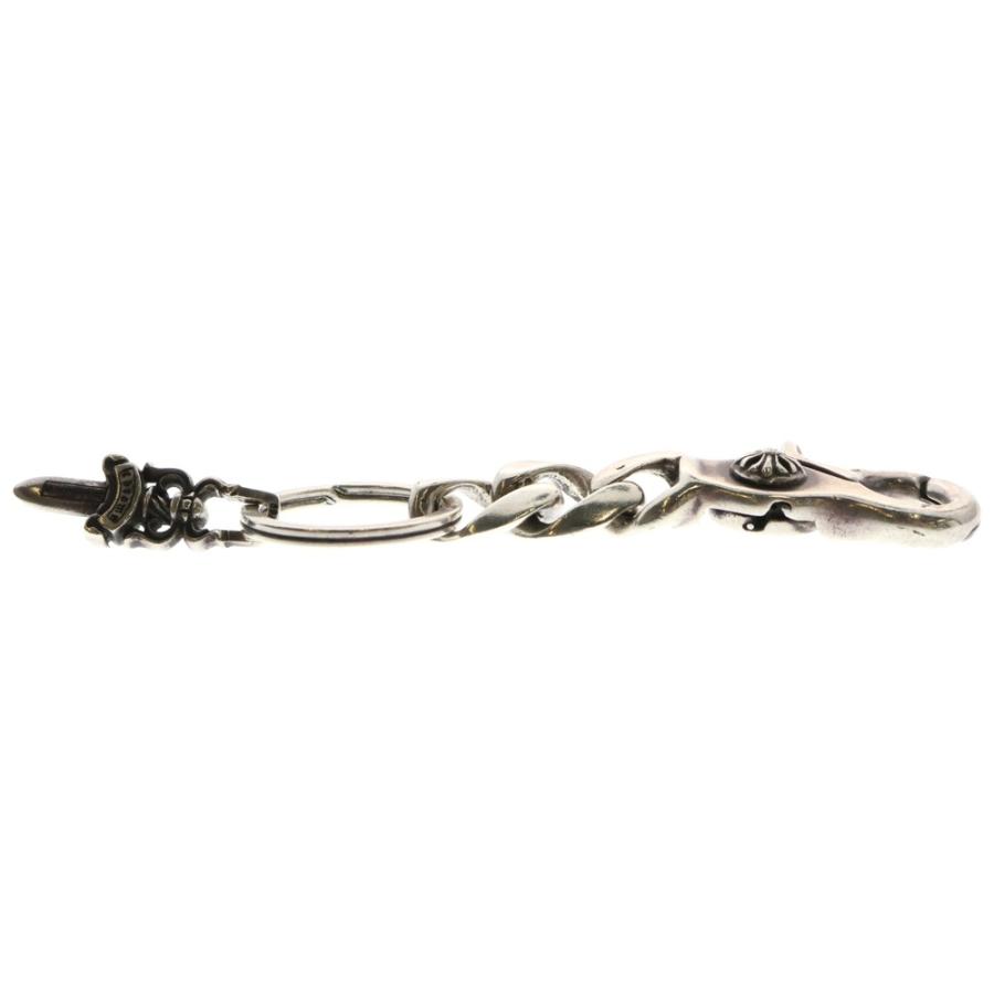 CHROME HEARTS クロムハーツ CLP CHN CLASSIC-S ショートクラシックリンク シルバーキーチェーン シルバー CHROME HEARTS（クロムハーツ） CLP CHN CLASSIC-S ショートクラシック