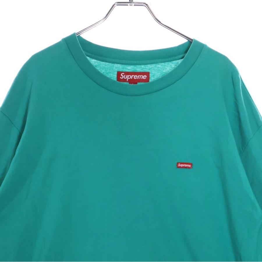 シュプリーム　Supremeボックスロゴ　ロンT グリーン　S シュプリーム ボックスロゴ ロンT グリーン SUPREME シュプリーム 20AW